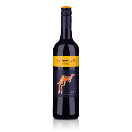 【包邮】澳洲红酒澳大利亚黄尾袋鼠西拉红葡萄酒750ml（又名：西拉子、设拉子）
