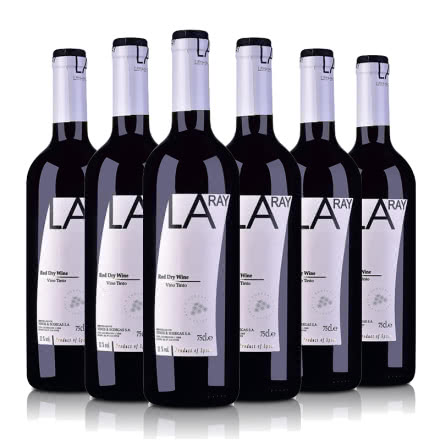 西班牙红酒拉伊尔干红葡萄酒750ml*6