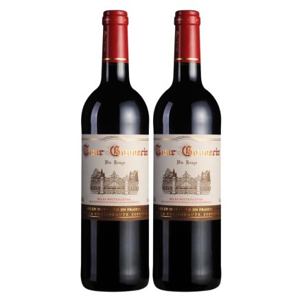 法国勃朗古堡干红葡萄酒750ml（双瓶装）