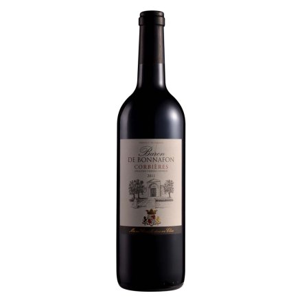 法国博纳科比尔干红葡萄酒750ml