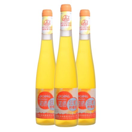 5°东名驰激情狂欢柠檬酒375ml（3瓶装）