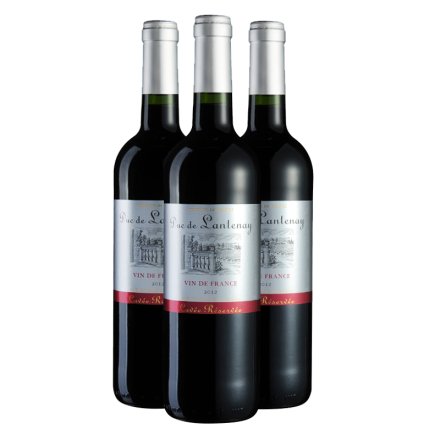 法国朗特公爵干红葡萄酒750ml（3瓶装）