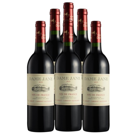 法国杜隆圣母简古堡干红葡萄酒2010 750ml（6瓶装）