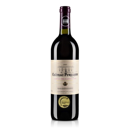 法国波尔多村庄级AOC卡宾古堡干 红葡萄酒（2007）750ml