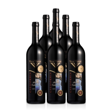 美国加州宝贝红宝卡本尼干红葡萄酒750ml(6瓶装)