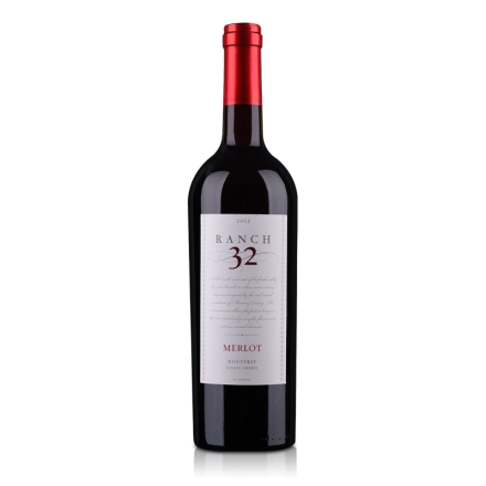 美国32领域梅洛干红葡萄酒750ml