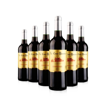 法国AOC级原瓶进口勃朗庄园金标干红葡萄酒750ml（6支装）