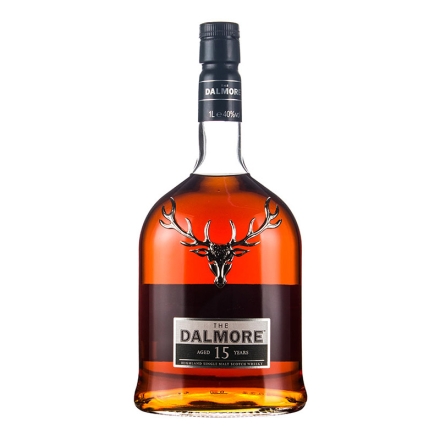 40°苏格兰Dalmore达尔摩帝摩达摩15年单一麦芽威士忌1L