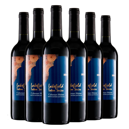 澳洲原瓶进口利菲庄园图腾赤霞珠西拉干红葡萄酒750ml（6瓶装）