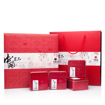 艺福堂茶叶【茗茶 武夷山红茶】珍品特级金骏眉茗品礼盒200g