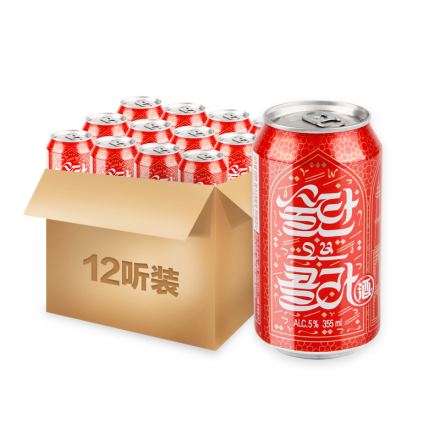 宝海  韩国进口配制酒  苏丹可乐（12瓶装）