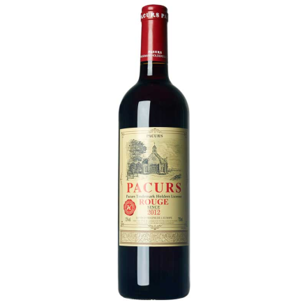 法国柏翠堡副牌2012城堡干红葡萄酒750ml