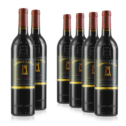 拉图利布尔纳2012干红葡萄酒750ml（6瓶装）