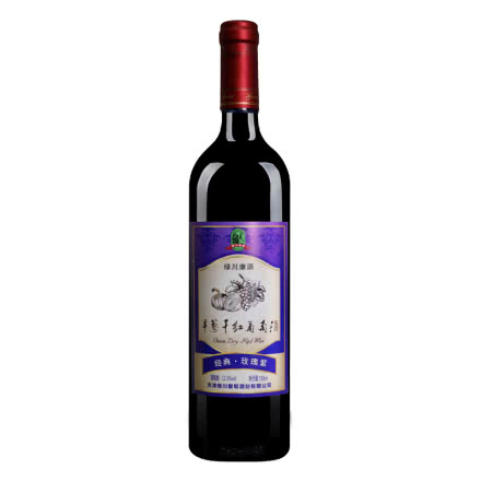 绿川康源洋葱经典玫瑰紫干红葡萄酒750ml
