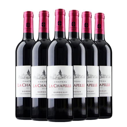法国原瓶进口AOC级干红葡萄酒酒 750ml*6瓶