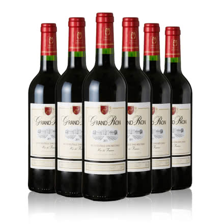 法国进口灵雀干红葡萄酒 750ml*6