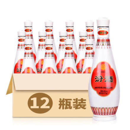 48°杏花村乳玻瓶汾酒475ml（12瓶装）