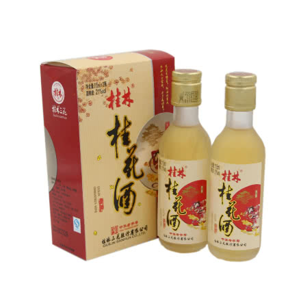 21°小酒版丹桂桂林桂花酒115ml（2瓶装）