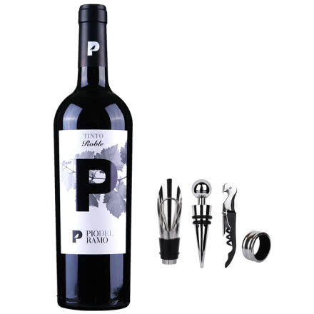 西班牙原瓶进口 干红葡萄酒珍藏佐餐红酒礼盒套装750ML 彼尔德拉摩干红葡萄酒2015单支