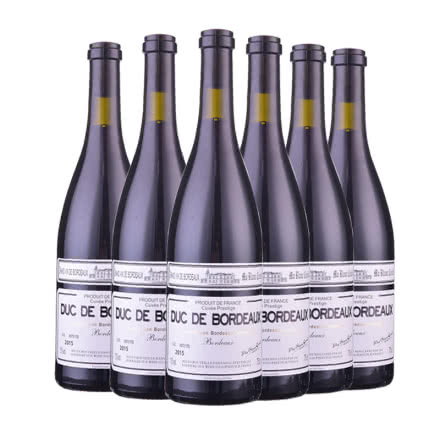 法国白马康帝·波尔多男爵干红葡萄酒750ml（6瓶装）