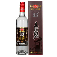 陈高呐台湾高粱酒 53度 500ml 清香型 台湾原产进口白酒