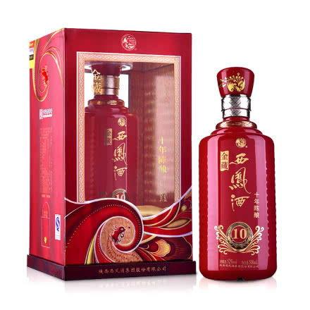 【老酒特卖】52°金藏西凤酒（10）500ml（2013年）