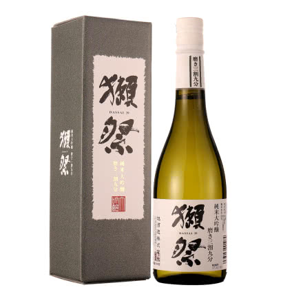 日本原装进口 日式清酒 獭祭三割九分纯米大吟酿清酒720ml