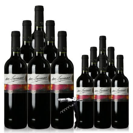 西班牙进口DO级2015年红酒亚诺干红葡萄酒750ml*6买一箱送一箱