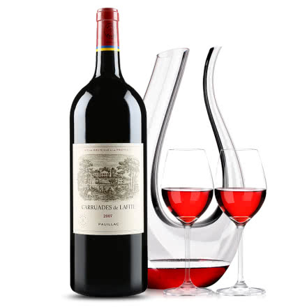 拉菲珍宝干红葡萄酒 小拉菲 法国原瓶进口 列级酒庄 一级庄 2007年 小拉菲 1.5L