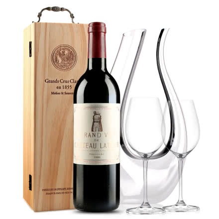 拉图古堡干红葡萄酒 大拉图 法国原瓶进口红酒 1986年 正牌 750ml