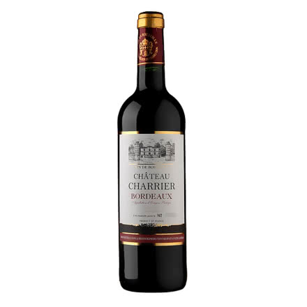 【随时随意波尔多】法国波尔多AOC原瓶进口 夏利耶庄园干红葡萄酒 750ml