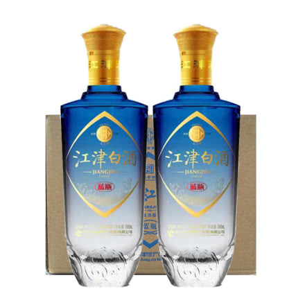 50°江津白酒蓝瓶500ml*8瓶