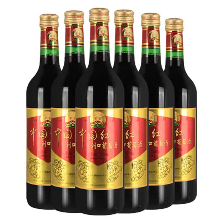 丰收 中国红葡萄酒 750mL*6瓶  整箱