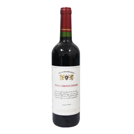 法国原装原瓶进口红酒双狮干红葡萄酒750ml1瓶