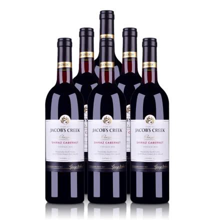 澳大利亚杰卡斯经典系列西拉·加本纳干红葡萄酒750ml（6瓶装）