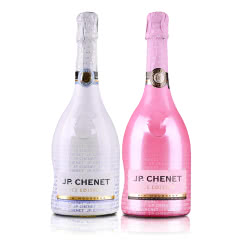 法国原瓶进口 JP.CHENET香奈红酒法国原瓶进口 香奈冰爽桃红白瓶葡萄酒双支