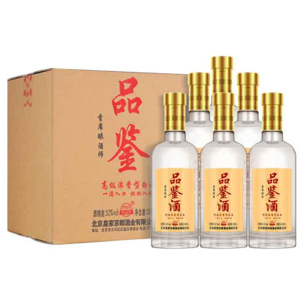 52°京都荣誉将军品鉴酒 浓香型优级白酒 500ml（6瓶装）