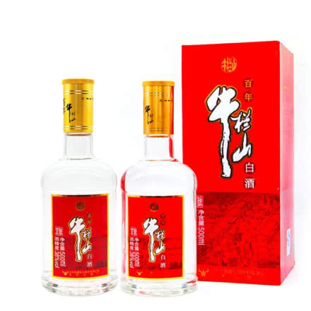 38°牛栏山京酿2015年产浓香型白酒 500ml(2瓶装)