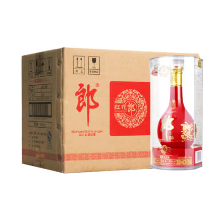 53°郎酒 红花郎 十五 （15）酱香型年度甄选白酒整箱 500ml（6瓶装）