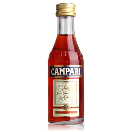 【小酒版】25°意大利进口金巴利Carmpari苦味利口酒配置酒50ml