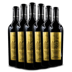 吉林特产雪兰山北冰红干红山五星葡萄酒13.5度750ml 6支整箱装