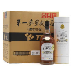 46°台湾OMAR单一麦芽威士忌波本花香700ml整箱（6瓶装）