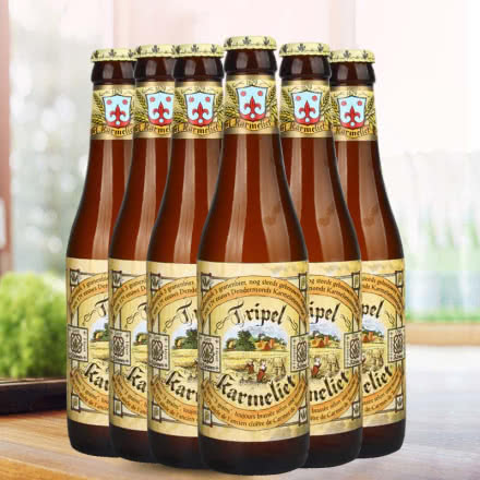 卡美里特三料啤酒Tripel Karmelit 比利时原瓶进口精酿啤酒330mL*6瓶