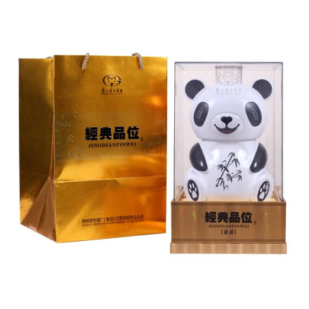 52°贵州茅台集团 习酒经典品味（盈盈） 白色熊猫造型 浓香型白酒1.5L