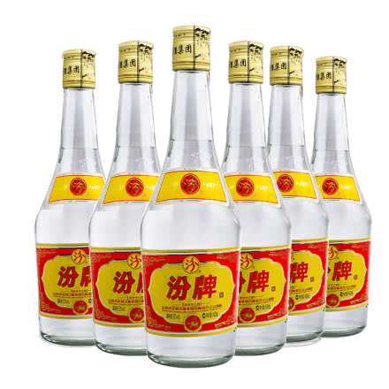 杏花村汾酒集团 汾牌53度450ml清香型白酒 6瓶