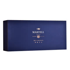 马爹利酒伴盒（XO+蓝带）含展架（空盒）