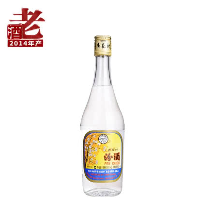 【2014年生产】山西汾酒杏花村 53度汾酒清香型白酒500ml（单瓶装）