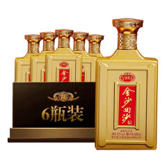 53°贵州金沙回沙酒1985酱香型500ml（6瓶装）