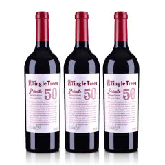 澳大利亚丁戈树庄园私藏西拉干红葡萄酒（老藤50）750ml*3