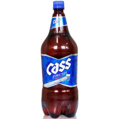 4.5度凯狮（cass）韩国原瓶进口鲜啤酒1.6L